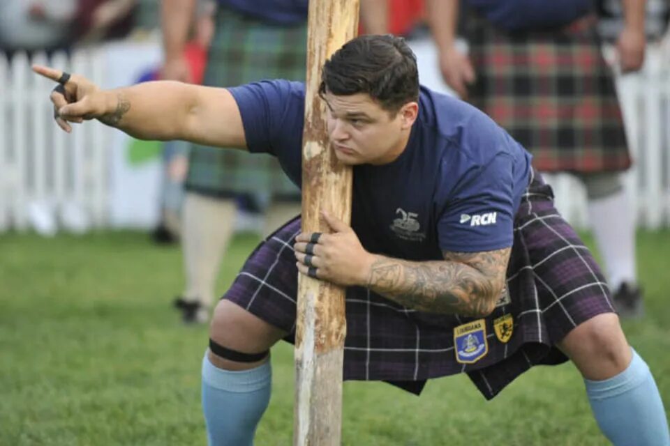 Hammer throw highland games