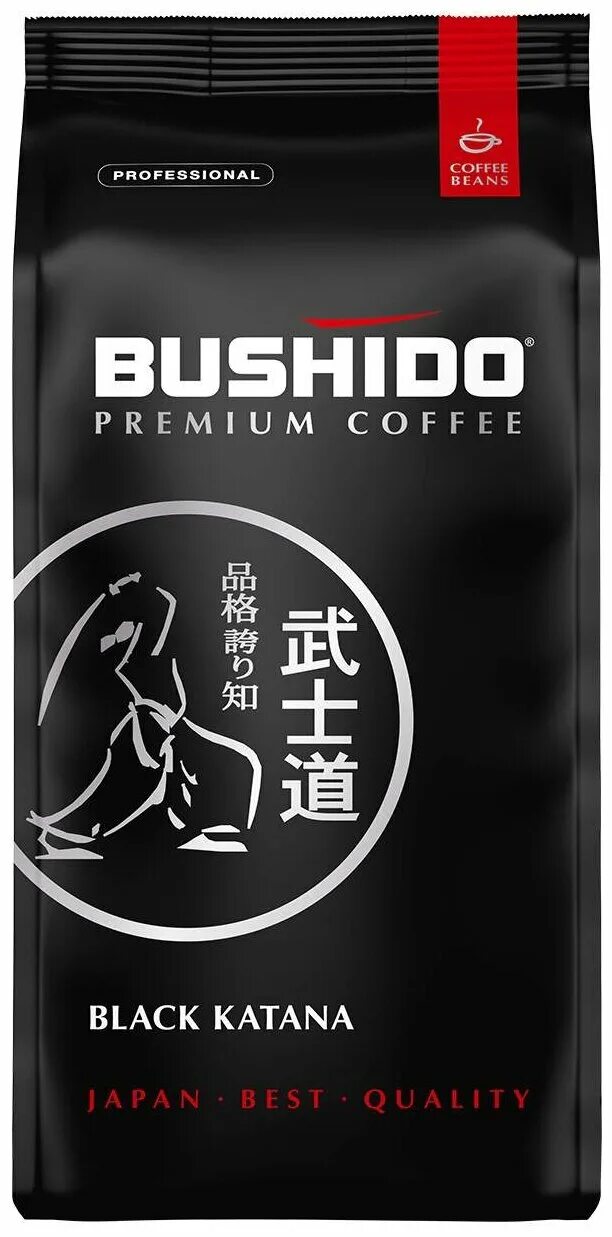 Кофе bushido black. Кофе Bushido Black Katana в зернах 1000г. Bushido кофе в зернах 1 кг Black. Бушидо Блэк катана в зернах 1кг. Bushido / Black Katana кофе молотый, 227 г.