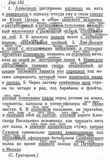 Русский язык 8 класс ладыженская 135
