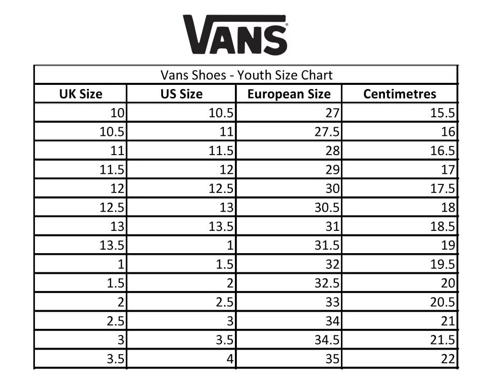 27 см по стельке мужская. Размерная сетка обуви vans. Vans детские кеды Размерная сетка. Vans детская Размерная сетка. Размерная таблица vans обувь.