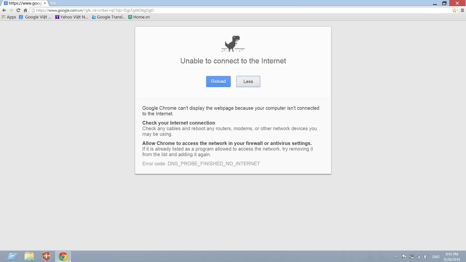 Unable to support
