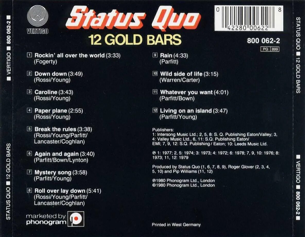 Quo тексты. Status quo 1980 12 gold. status quo cd. status quo quo 1974. status quo *** collection ***.