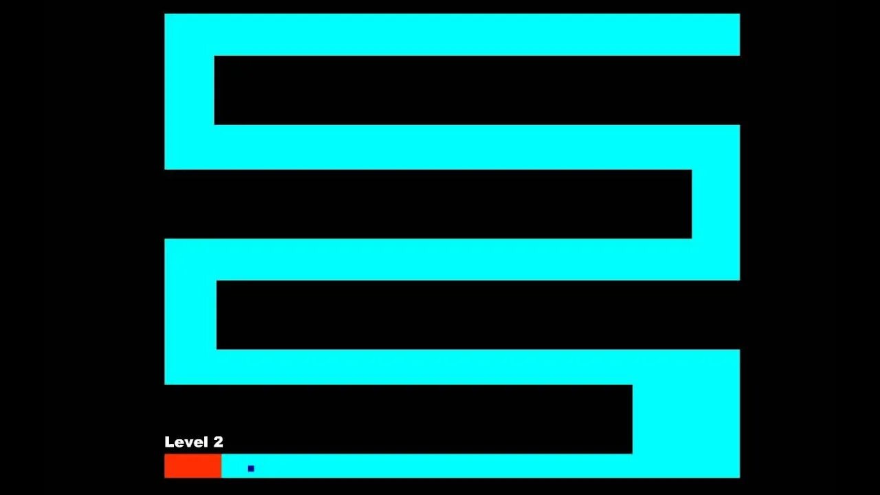 Scary maze game