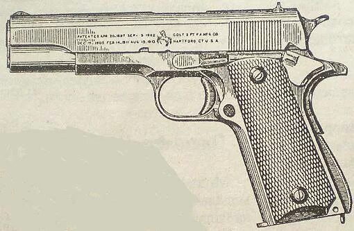 Пистолет Кольт Модель 1911 года (Colt Model 1911)