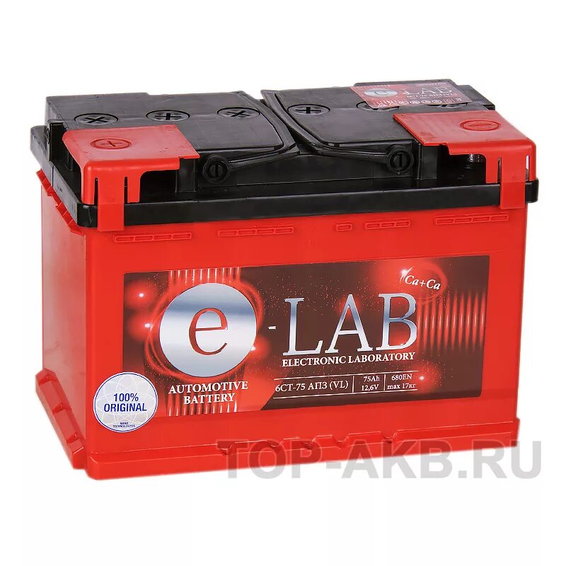 Акб lab. Аккумулятор e lab 75. акб е лаб 75ач. аккумулятор 6ст - 75 (e-lab. аккумулятор e-lab 75ah пп.