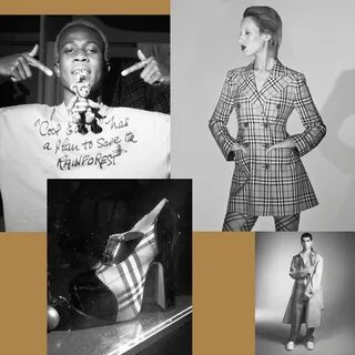 Коллаборации с burberry