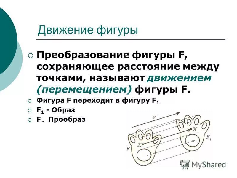 Преобразование фигур