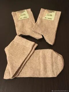 Носки из крапивы и льна