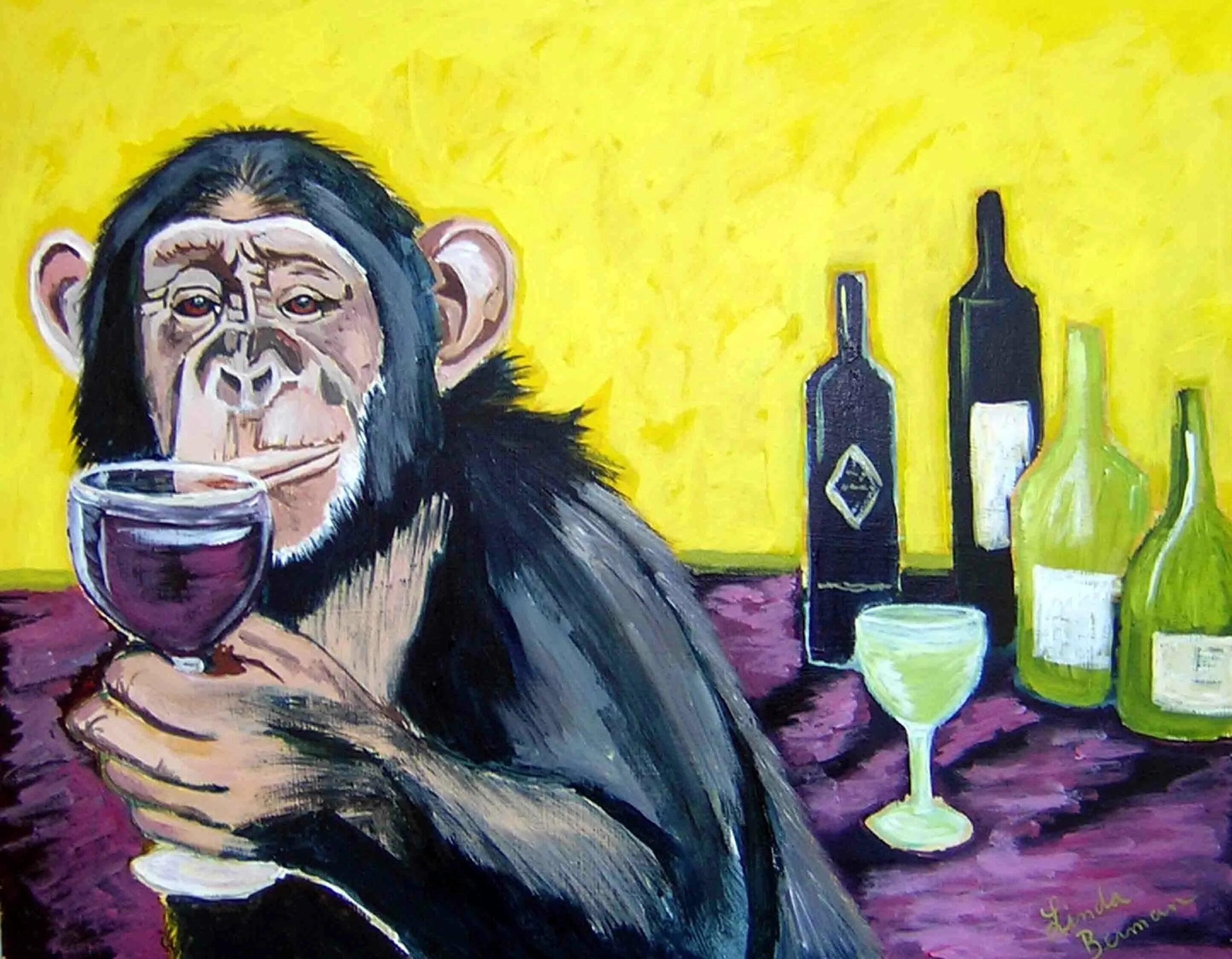 Monkey art
