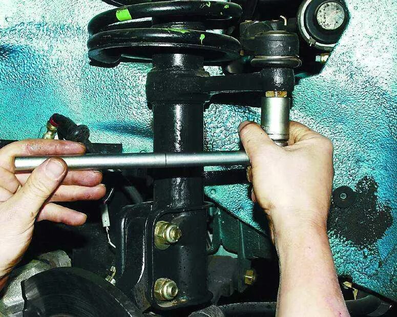 рулевые наконечники 2114 от 2110. снятие рулевого наконечника ваз 2110.