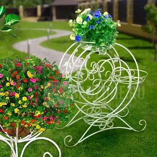 Подставки для цветов уличные металлические