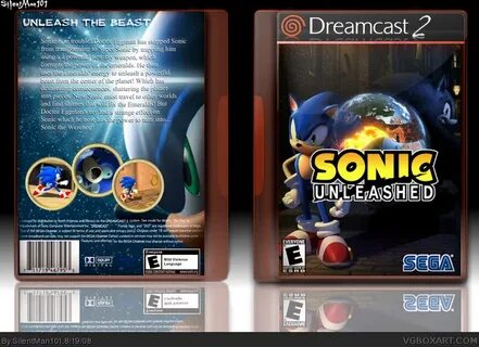 Sonic Unleashed Dreamcast Box Art Cover by SilentMan101