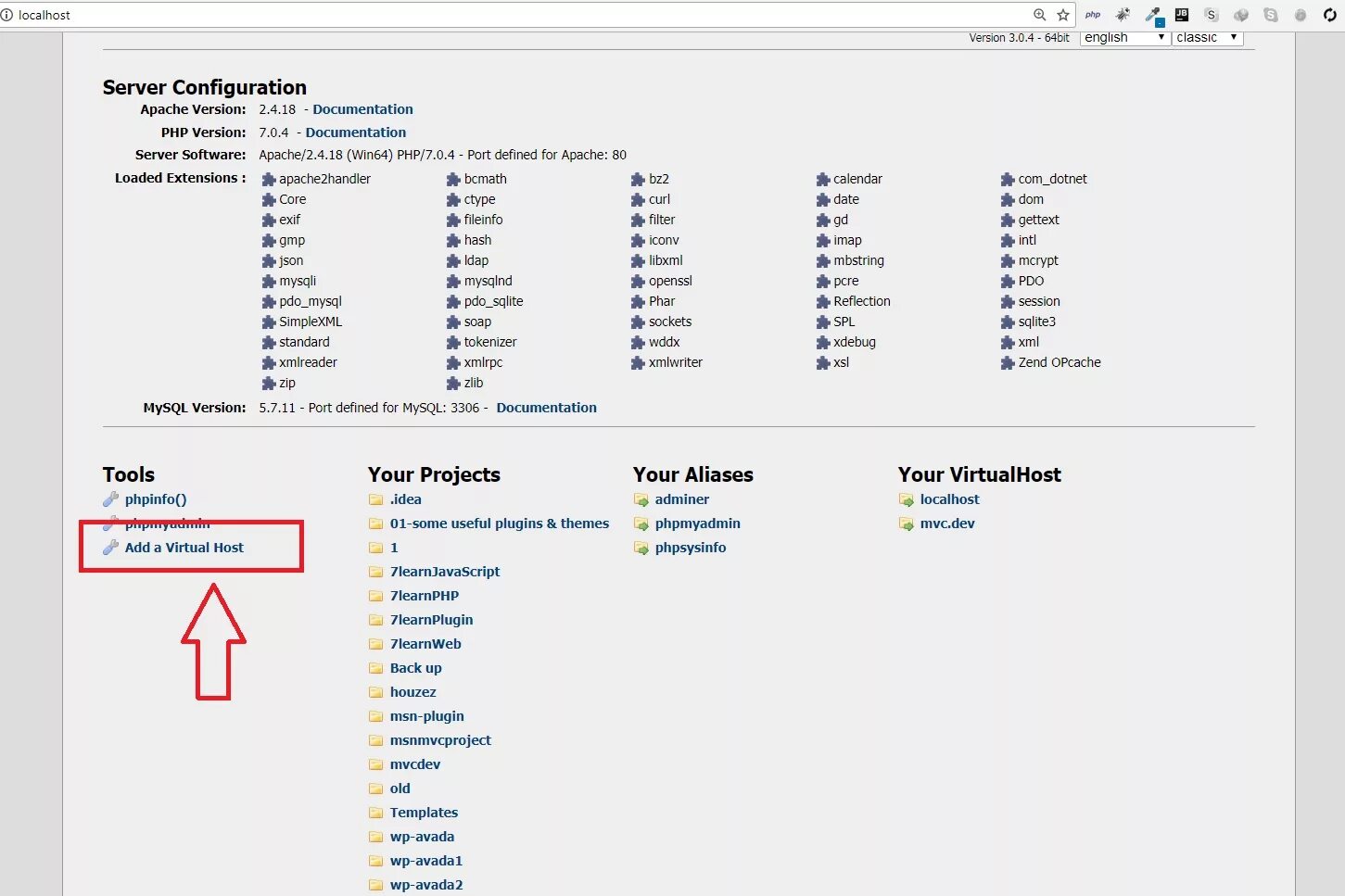 Хост php. Загрузки файлов на виртуальный хостинг.. localhostmy project.