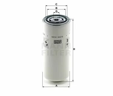 Wdk 962 12 фильтр топливный камаз