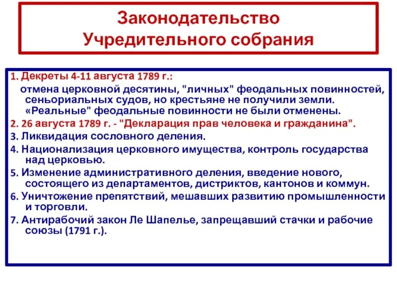 Отменены привилегии. Декреты учредительного собрания Франция. Заседание учредительного собрания 1789. Феодальное законодательство 1789. Декреты 1789.