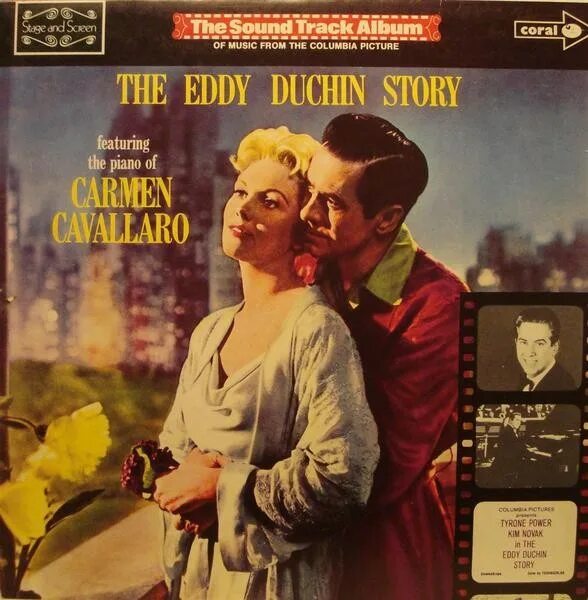 Story soundtrack. Eddy Duchin. Carmen Cavallaro _– Eddy Duchin remembered. Eddy Duchin _ talk of the Town. Vintage Jazz no 33 Carmen Cavallaro 1949.