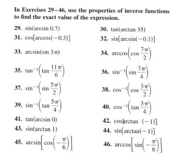 0 7 arcsin 0 arcsin 1 2