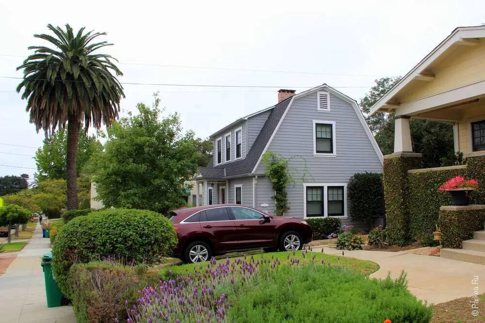 сан хосе калифорния пригород. частный дом калифорния.