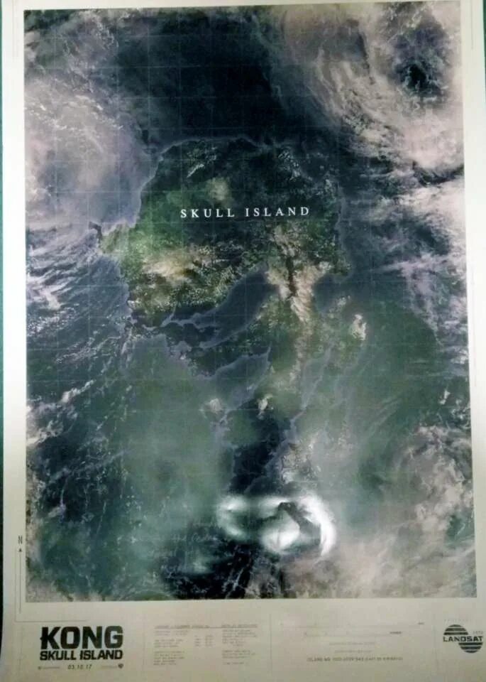 Где находится остров черепа skull island map Иллюстрация Stock Adobe Stock
