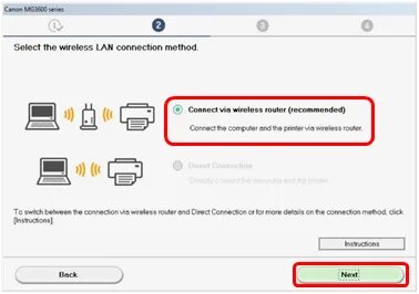 Как подключить принтер canon через wifi