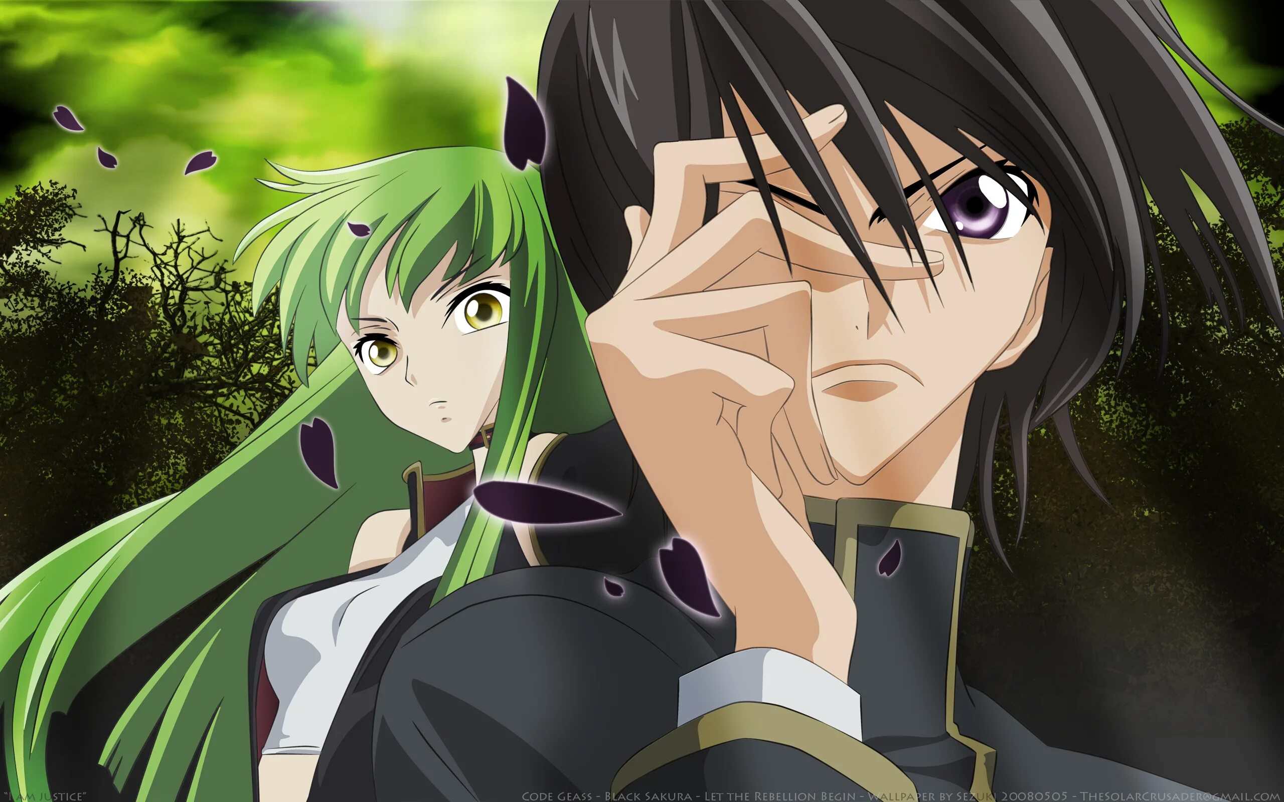 Code geass 1. Код гиас лелуш. code geass лелуш. code geass c.c and lelouch.