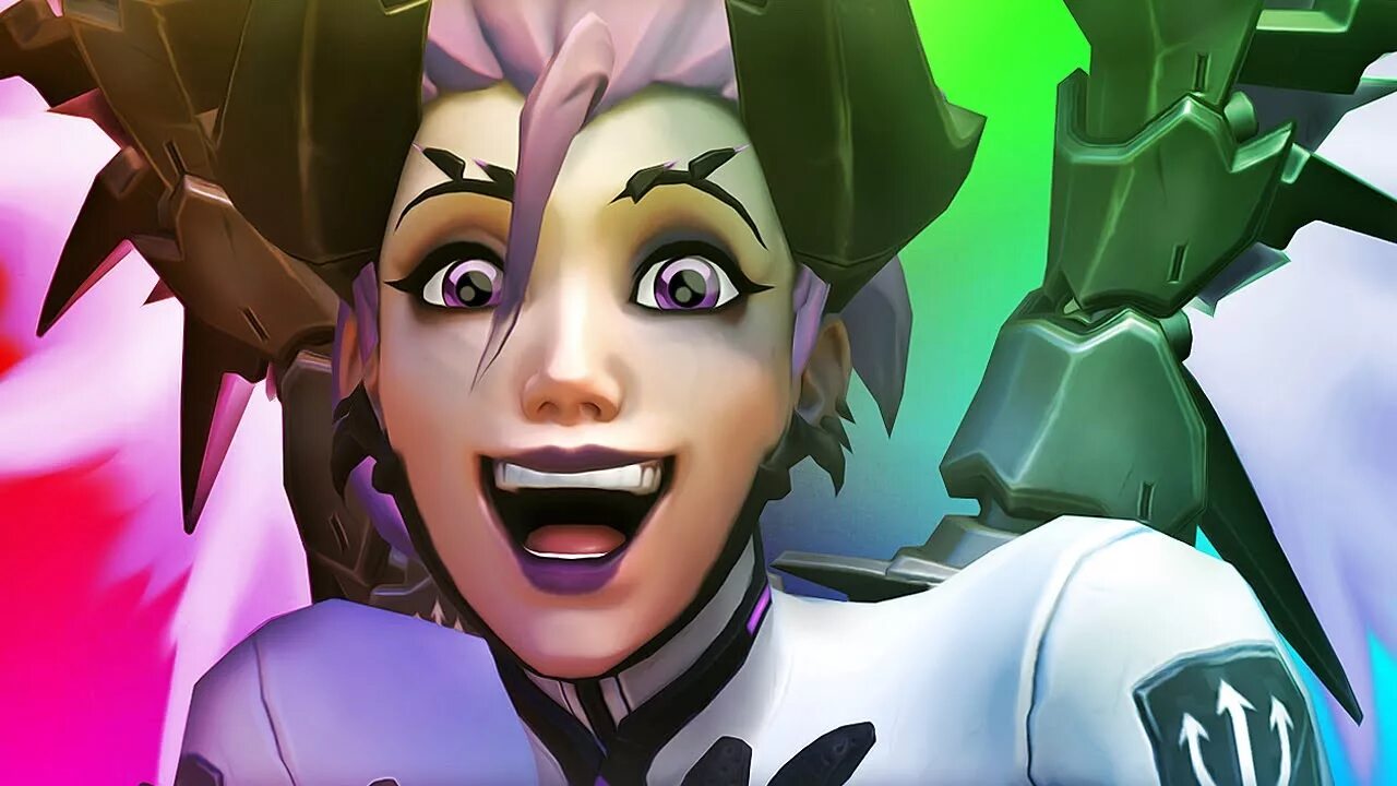 Mercy on elevator animation