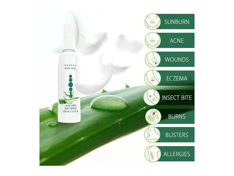 Aloe Vera Soft Spray. Софт спрей Эссенс.