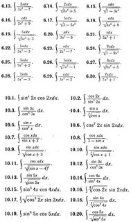 Первообразная 1 cos 2x