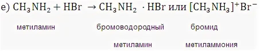 Бромоводород реакция