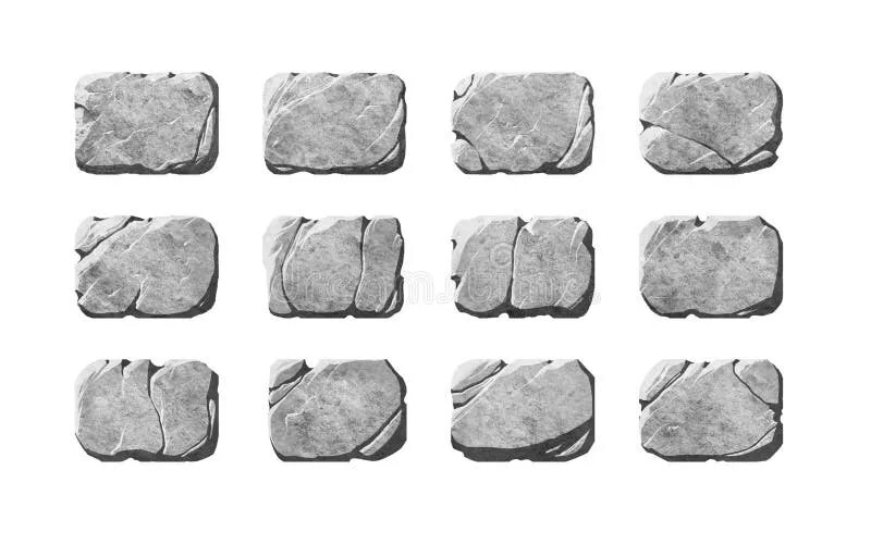 Stone button