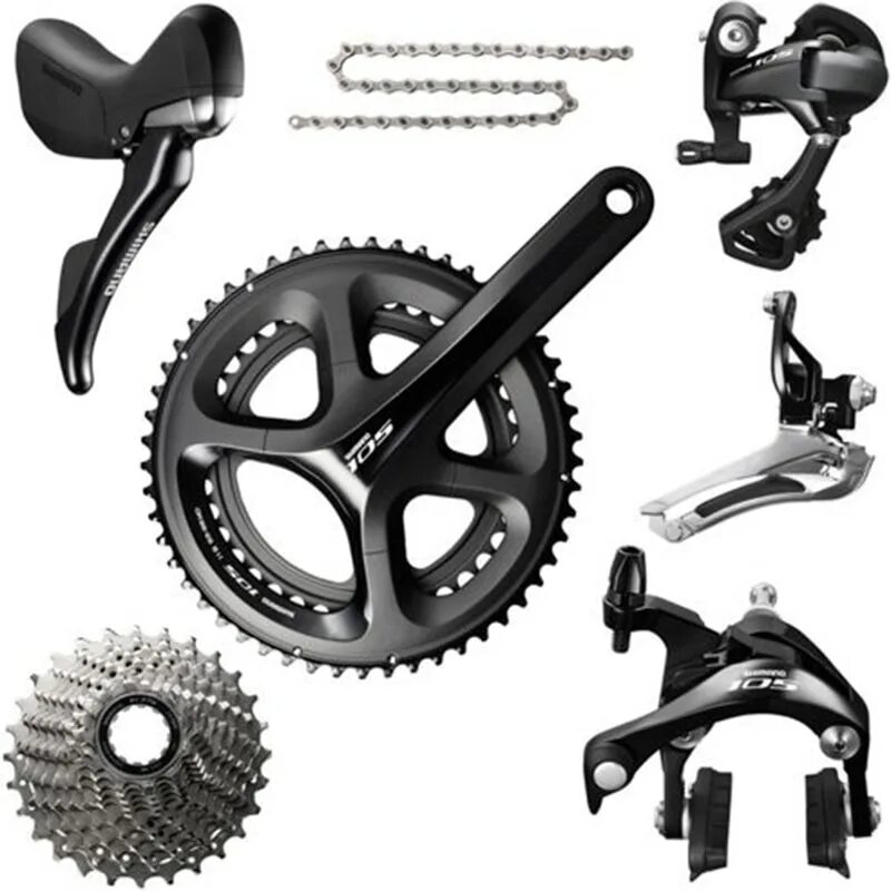 Где купить запчасти для велосипеда. Shimano 105. Group Set Shimano 105. 105 Группы Shimano 5800. Запчасти шимано.