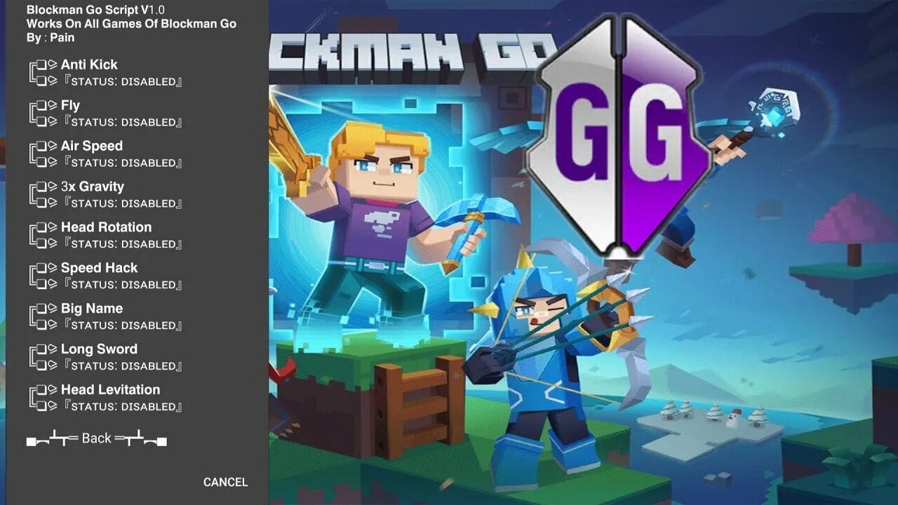 Guardian script. Игра Blockman. Коды для Blockman go. Читы на Blockman go. Взломанный блокмен го.