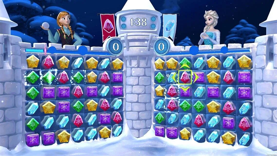 Frozen fallen. Игра Frozen Snowball. Frozen три в ряд. Freeze игра.