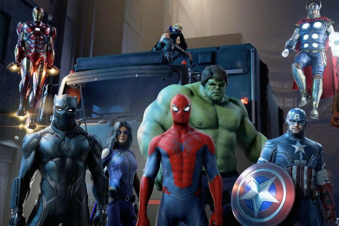 Мстители смотрят человека паука. Marvel Авенгерс. Марвел Мстители игра. Марвел Мстители игра человек паук. Avengers игра 2020 человек-паук.