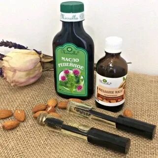 Репейное масло для ресниц