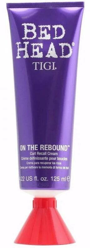 Bed head Tigi Стайлинг крем. Tigi Bed head on the rebound Стайлинг-крем для упругости завитка 125 мл. On the rebound Стайлинг-крем для упругости завитка 125 мл. Tigi крем Bed head on the rebound. Tigi curl