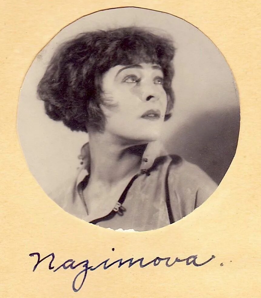 Алла Назимова (Alla Nazimova, Мириам Эдес Аделаида Левентон) - актриса - фотогра