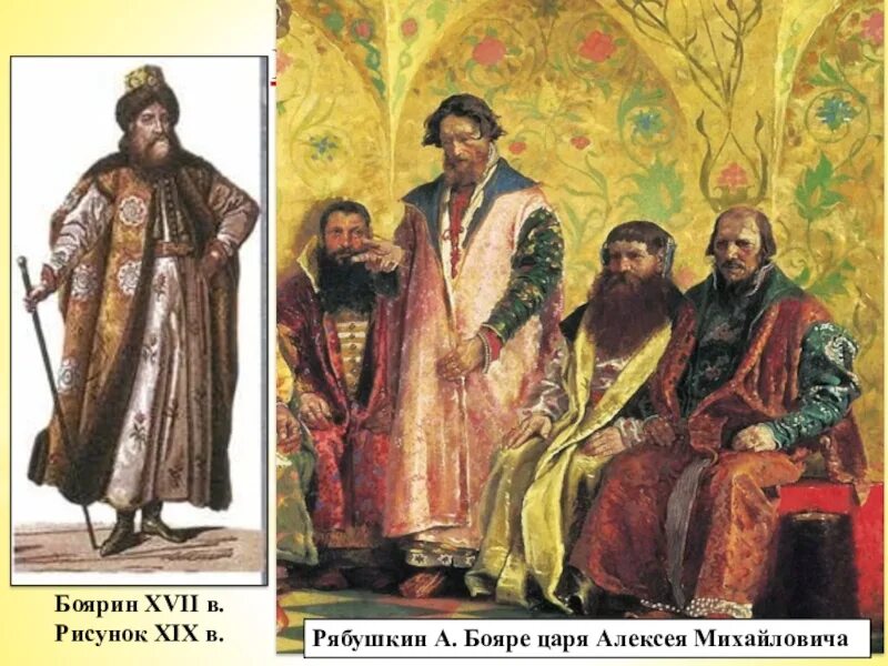 Боярин после царя. Алексей михайлович и бояре. рябушкин а бояре царя алексея михайловича. бояре при алексее михайловиче. боярин xvii в. рисунок xix в..
