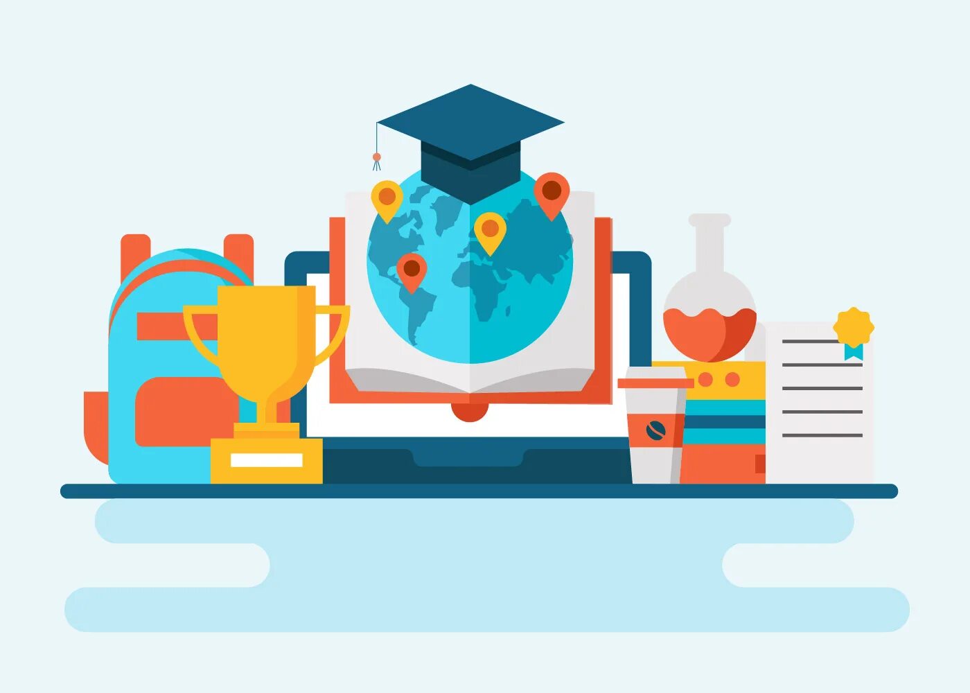 Цдо вектор. Образовательный вектор. education вектор. векторное образование. образование векторные картинки без фона.