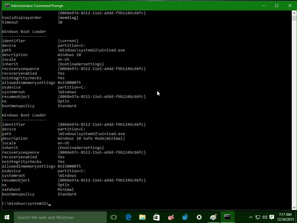 Bcdedit не удается открыть данные. Windows bcdedit. bcdedit windows 10. меню загрузки виндовс 10. локаль windows 10.