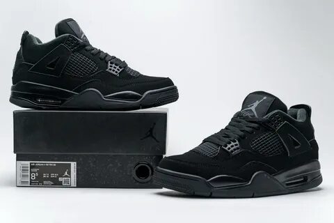 Nike jordan 4 black cat