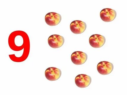 Карточки цифра 9