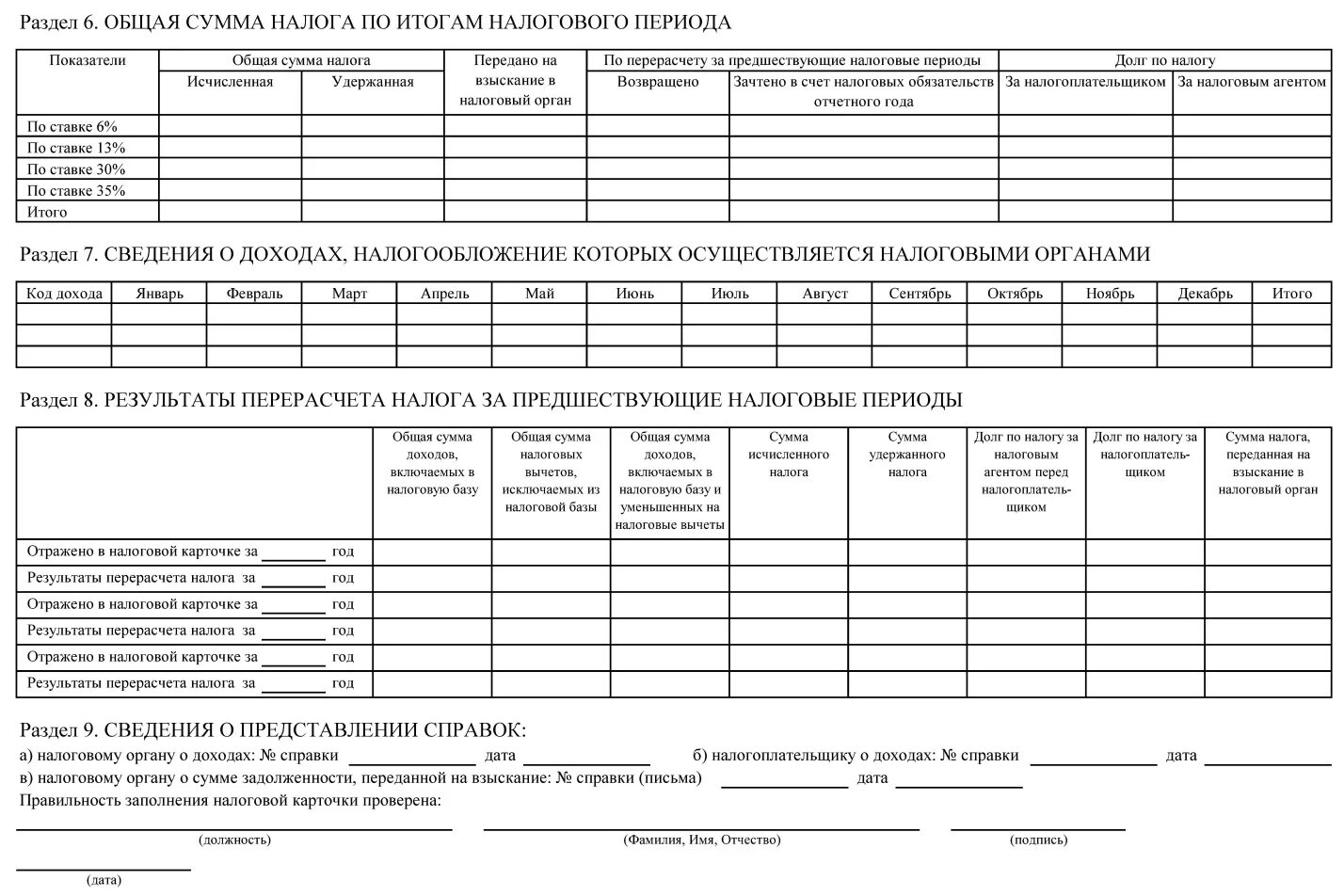 Сумма дохода с начала налогового периода. Налоговую карточку форма 1-НДФЛ;. Налоговая карточка 1 НДФЛ пример. Налоговая карточка по учету НДФЛ. Карточка по форме 1-НДФЛ.