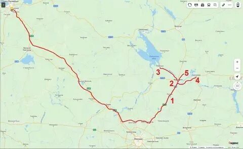 От ярославля до коврова