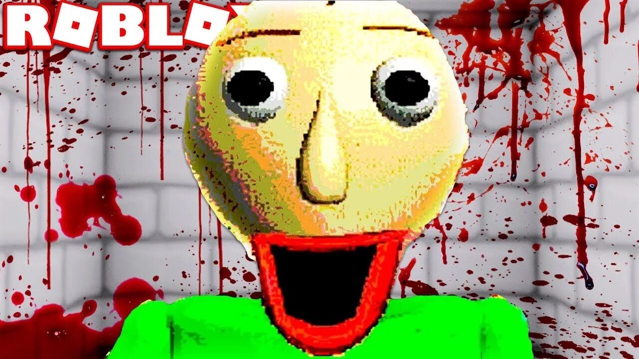 Балдис бейсикс. Бауди игра. Baldi roblox