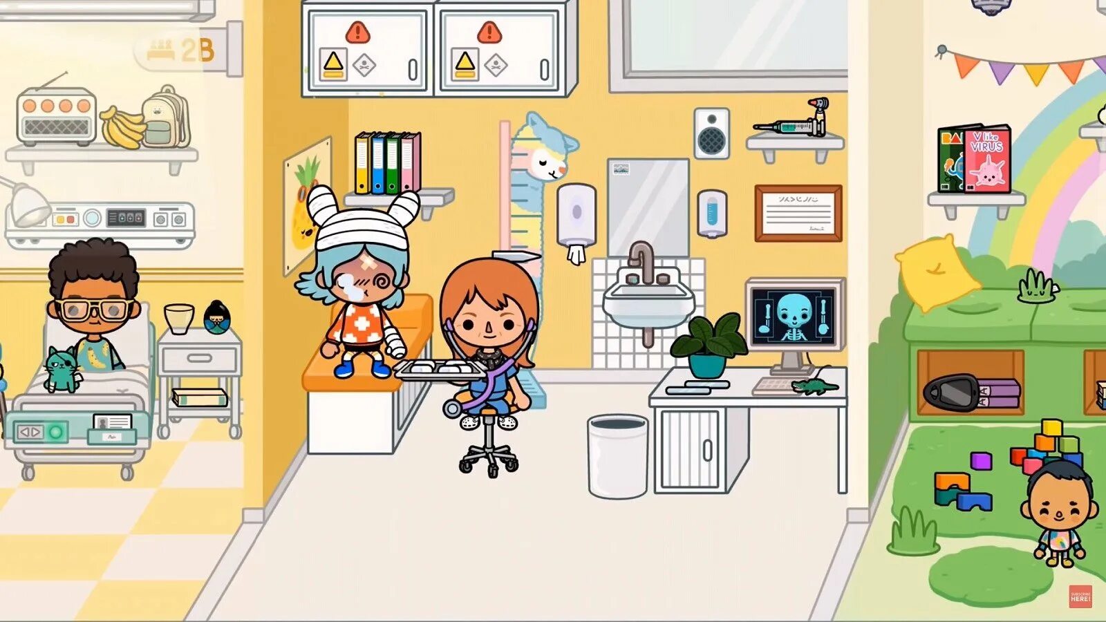 Тоса Life Hospital. Toca Life: Hospital. Toca boca Life комната. Toca boca больница.