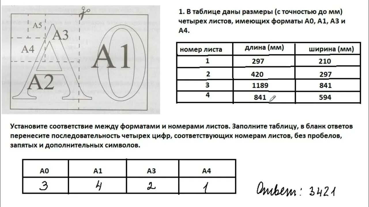 Новый формат огэ математика