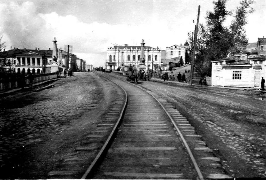 Каменный мост Томск в 1941. Каменный мост (Томск). Конная площадь Томск. Думский мост через Ушайку Томск.