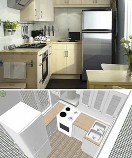 Планировки кухни 4 кв