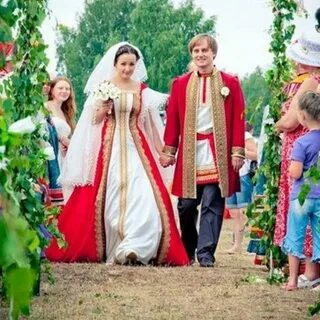Русский народный свадебный костюм